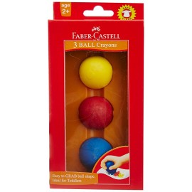 Faber Castell Ball Crayons (Pack of 3 Sets) 122703