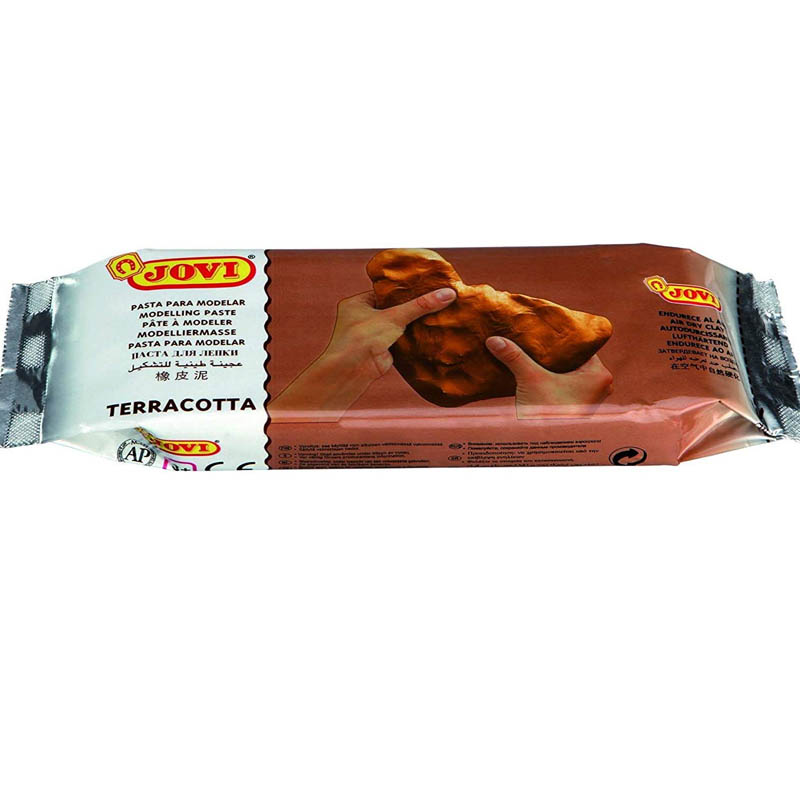 Jovi European Air-Dry Modeling Teracotta Clay 1 Packet of 1KG