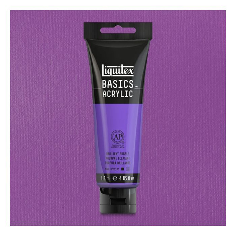Liquitex Basics Acrylic 118ml Brilliant Purple_590