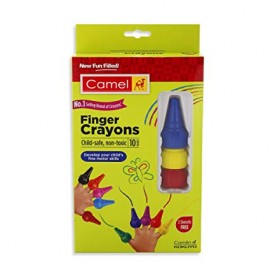 Camel Finger Crayons (Set of 10 Shades)