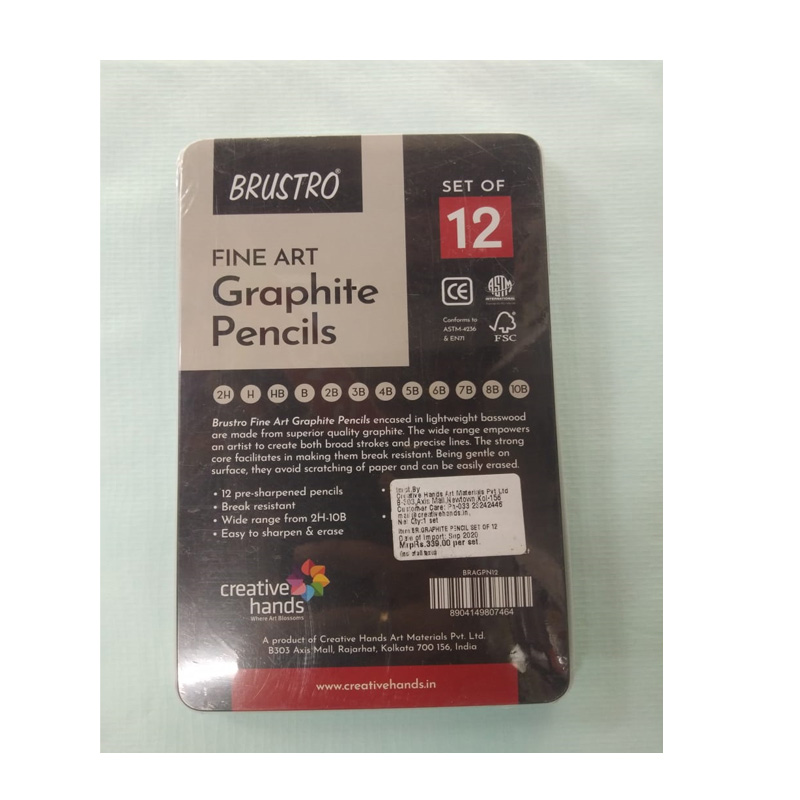 Brustro Graphite pencils set of 12