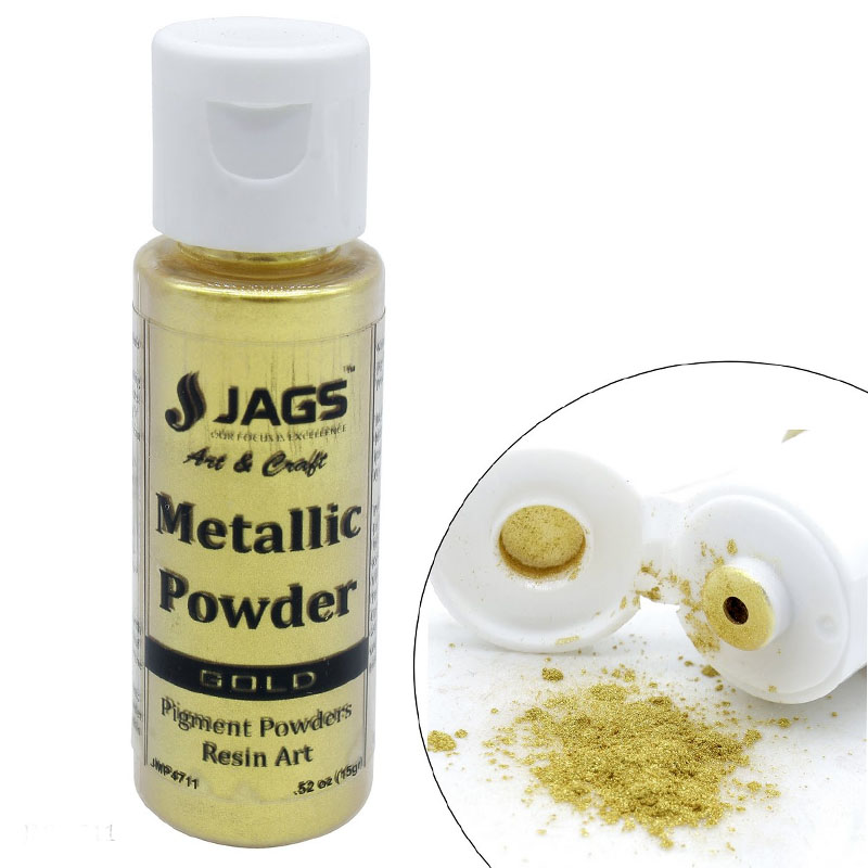 Jags Metallic Powder Gold 15Gms JMP4711