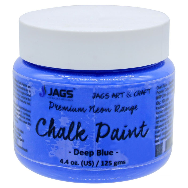 Chalk Paint Neon Premium Deep Blue 125ML CPNP08
